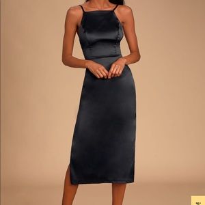 Lulus formal black dress